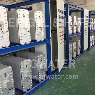 220V Ion Exchange Water Purification System, EDI Module Water Treatment