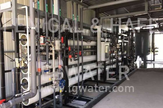 40 ' Containerized Waterzuiveringsinstallatie, 1000TPD Containerized Omgekeerde Osmoseinstallatie