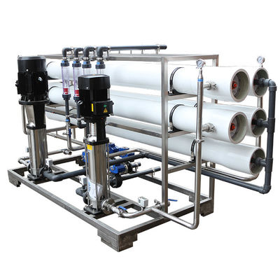 6TPH de Behandelingssysteem van het omgekeerde Osmosewater, Industrieel de Filtersysteem van het Omgekeerde Osmosewater