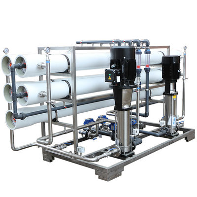 6TPH de Behandelingssysteem van het omgekeerde Osmosewater, Industrieel de Filtersysteem van het Omgekeerde Osmosewater