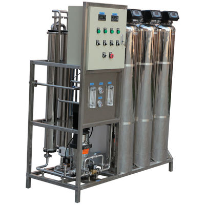 Het Industriële Systeem van het de Omgekeerde Osmosewater van SS316L 500LPH