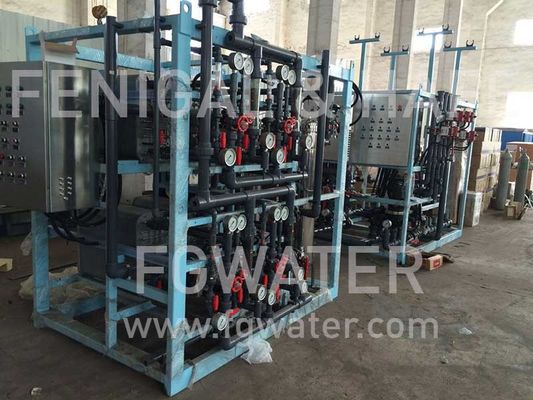 Industriële 64000GPD Marine Reverse Osmosis Water Maker