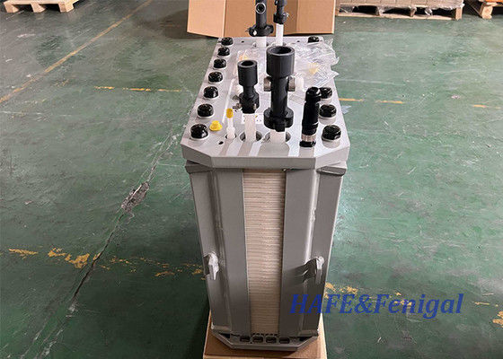 Nominale doorstroming 3,4 m3/h Bereik 1,7 m3/h 4,5 m3/h Veolia EDI-modules E-Cell MK-3