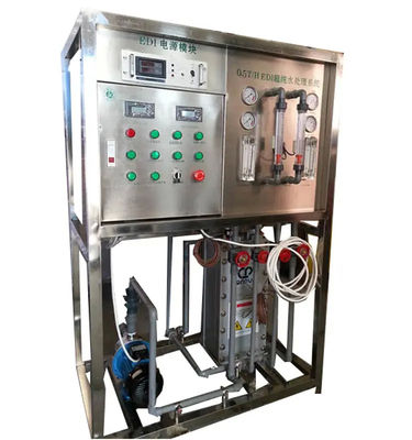 Continu electrodeionisatie Ultrazuivere watermachine Continu ontzilting Geen chemicaliën