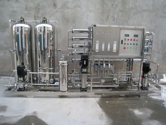 Continu electrodeionisatie Ultrazuivere watermachine Continu ontzilting Geen chemicaliën