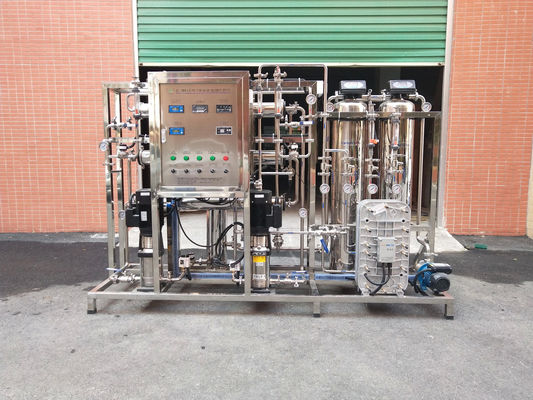 Laag energie 500L/H EDI omgekeerde osmose Ultrazuivere watermachine voor elektriciteit