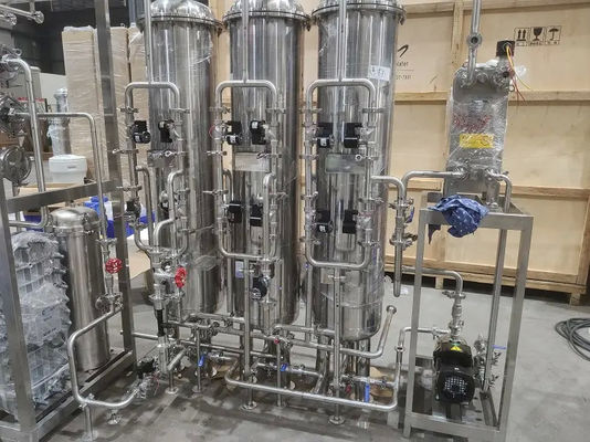 Waterproductie 0,25 m3/h Deioniseerde EDI ultrazuiver water systeem voor laboratorium