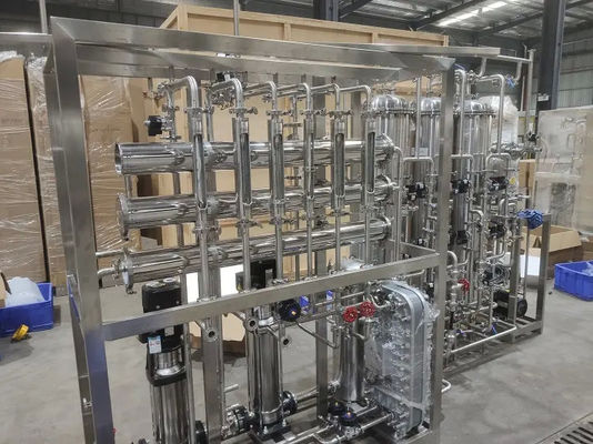 Waterproductie 0,25 m3/h Deioniseerde EDI ultrazuiver water systeem voor laboratorium