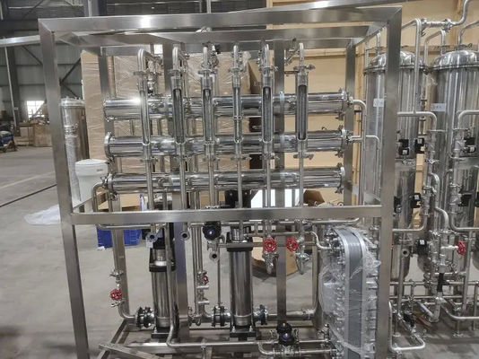 Waterproductie 0,25 m3/h Deioniseerde EDI ultrazuiver water systeem voor laboratorium