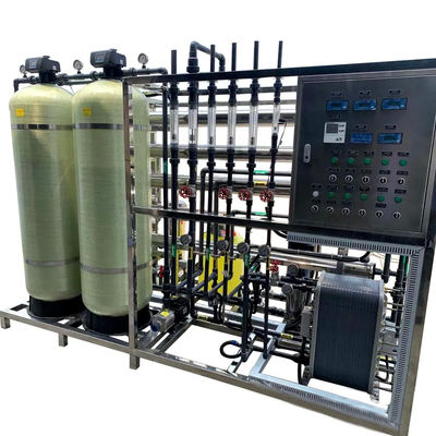 Double Pass RO 1500L/H EDI Ultrazuivere watermachine voor industrieel gebruik