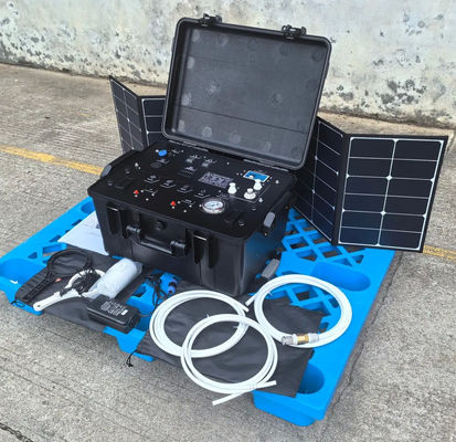 Zoutwater RO Membraaninfiltratie Mobiele waterzuiveringssysteem Inlaat TDS &lt; 1000 ppm