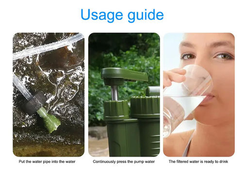 Mini Draagbare Buiten Straw Water Filter Mobiele Waterzuiveringssysteem