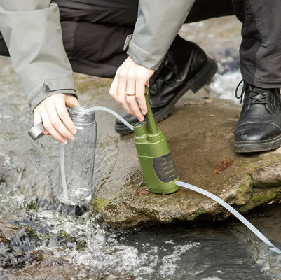 Eenvoudig te gebruiken Efficiënt Filtratie Straw Draagbaar waterfiltratiesysteem