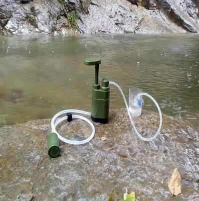 Eenvoudig te gebruiken Efficiënt Filtratie Straw Draagbaar waterfiltratiesysteem