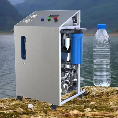 Mobiele waterzuiveringssysteem RO Membraan ontziltingstoestel met waterpomp