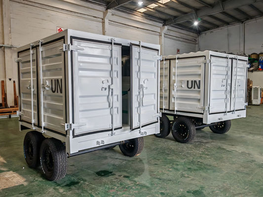 Voertuig gemonteerd zuiver waterbehandeling mobiel waterzuiveringssysteem