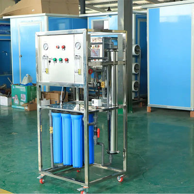 250L/H 1.7kW-220-240V Brackish Water Reverse Osmosis Water Plant Met 3 Stage Sediment Filters
