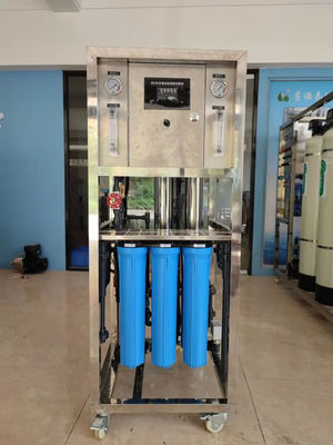 500L/H 1.7kW-220-240V Brackish Water Reverse Osmosis Water Plant Met 3 Stage Sediment Filters