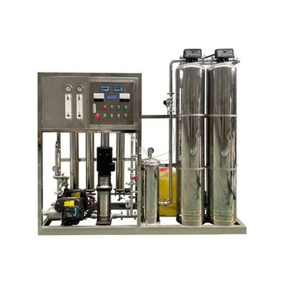 500L/H 1.7kW-380-415V 2xSS304 Tanks Brachwater Omgekeerde osmose waterinstallatie