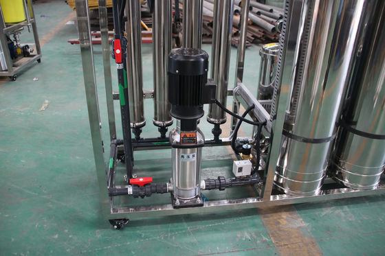 500L/H 1.7kW-380-415V 3xSS304 Tanks Brackish water Omgekeerde osmose waterinstallatie