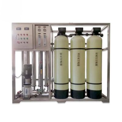 2TPH 3.0kW-380-415V 3xFRP Tanks Brackwater Omgekeerde osmose waterinstallatie