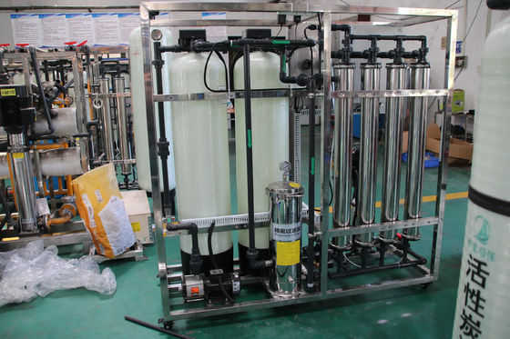 250L/H 1.7kW-380-415V 2xFRP Tanks Brak Water Omgekeerde Osmose Waterplant