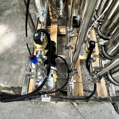 500L/H 1.7kW-380-415V 2x FRP-tanks Brackish water omgekeerde osmose waterinstallatie