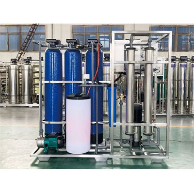 500L/H 1.7kW-380-415V 3xFRP Tanks Brackish water Omgekeerde osmose waterinstallatie