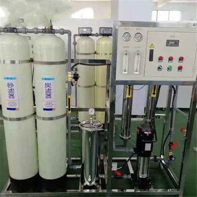 1.5TPH 3.0kW-380-415V 2xFRP Tanks Brackish Water Omgekeerde osmose waterinstallatie