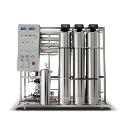 1.5TPH 3.0kW-380-415V 3xSS304 Tanks Brak Water Omgekeerde Osmose Waterplant