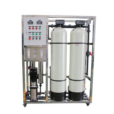 3TPH 5.5kW-380-415V 2xFRP Tanks Brackish water Omgekeerde osmose waterinstallatie