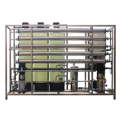 4TPH 5.5kW-380-415V 3xFRP-tanks Brachwater Omgekeerde osmose waterinstallatie