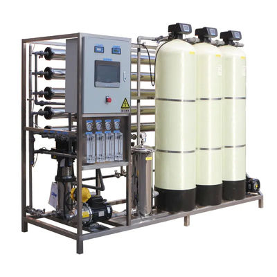4TPH 5.5kW-380-415V 3xFRP-tanks Brachwater Omgekeerde osmose waterinstallatie