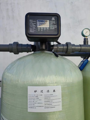 4TPH 5.5kW-380-415V 2xFRP Tanks Brackish water Omgekeerde osmose waterinstallatie