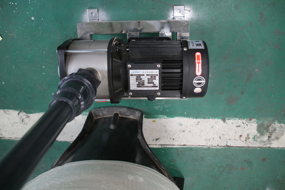 8TPH 14kW-380-415V 2xFRP Tanks Brackish Water Omgekeerde osmose waterinstallatie