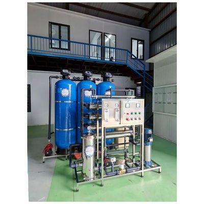 6TPH 7.9kW-380-415V 3xFRP Tanks Brackish water Omgekeerde osmose waterinstallatie