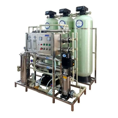 6TPH 7.9kW-380-415V 3xFRP Tanks Brackish water Omgekeerde osmose waterinstallatie