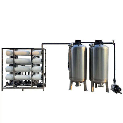 4TPH 5.5kW-380-415V 400KG brak water waterinstallatie met omgekeerde osmose