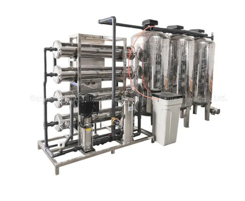 6TPH 7.9kW-380-415V 3xSS304 Tanks Zoutwater Omgekeerde Osmose Watercentrale