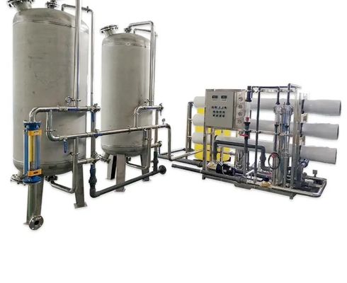 10TPH 19kW-380-415V 3xSS304 Tanks Zoutwater Omgekeerde Osmose Watercentrale