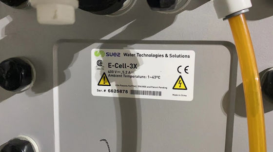 Stroom 5,0 M3/H Veolia Suez EDI Stacks E-Cell-3X Suez Voor het leveren van ultrazuiver water