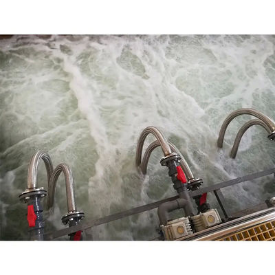 Bioreacteur met hoge vloeibaarheid MBR-membranen met platte plaat voor gemeentelijke afvalwaterzuivering