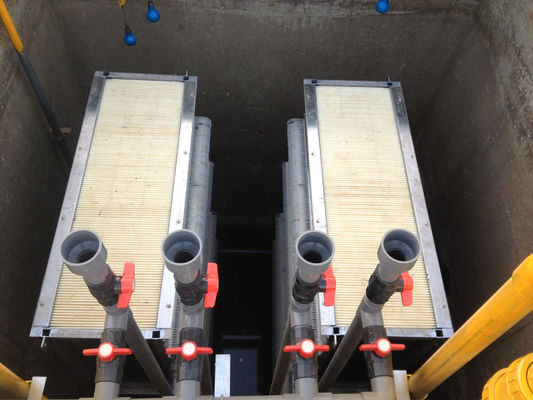 Flat sheet MBR-membranen met een hoge wateropbrengst voor zeewaterontzilting