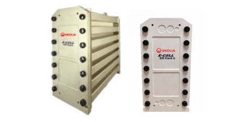 Terugwinning tot 96% Veolia Suez EDI Stacks E-Cell MK-3 voor industrieel gebruik