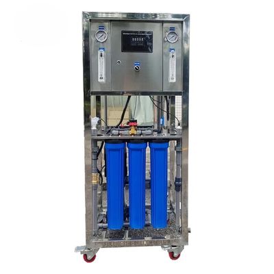98%~99% ontzilting 250 LPH Commerciële omgekeerde osmose-installatie voor drinkwater