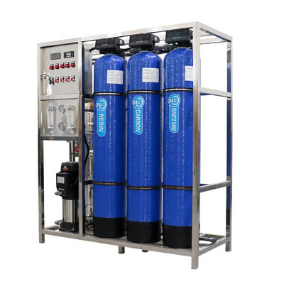 250 LPH 3xFRP-tanks Kleine omgekeerde osmose waterfiltersysteem