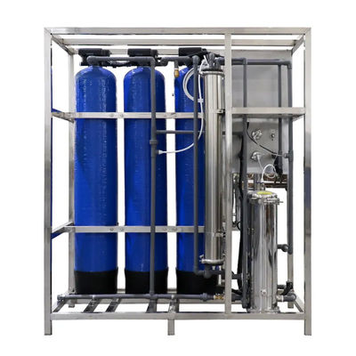 250 LPH 3xFRP-tanks Kleine omgekeerde osmose waterfiltersysteem