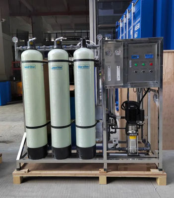Kleine RO-500L/H 3x FRP-tanks Standaard zuiveringssystemen voor drinkwater