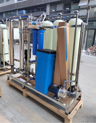 Kleine RO-500L/H 3x FRP-tanks Standaard zuiveringssystemen voor drinkwater