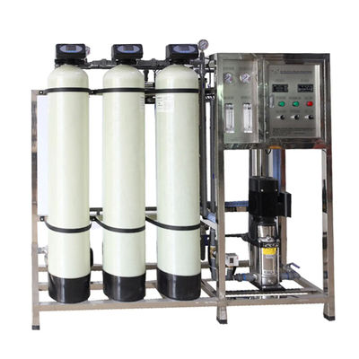Kleine RO-500L/H 3x FRP-tanks Standaard zuiveringssystemen voor drinkwater